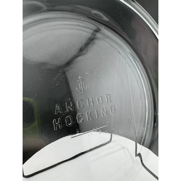 Anchor Hocking 9" 1qt Clear Glass Pie Plate - Picture 2 of 5